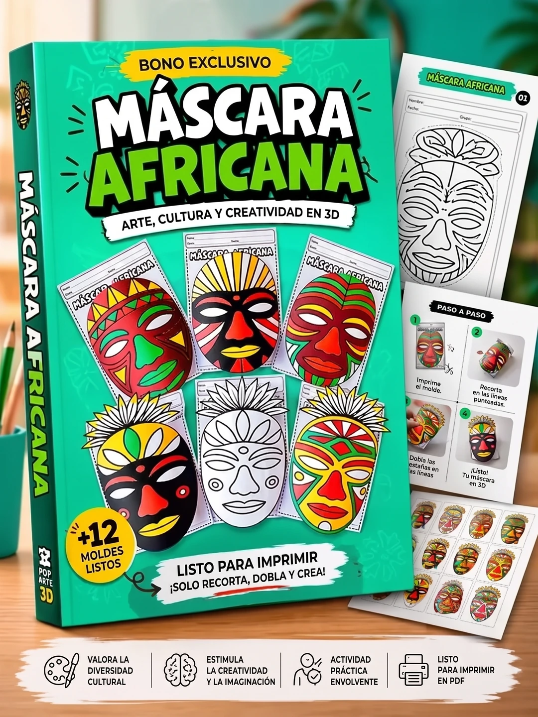 Bono Máscara Africana